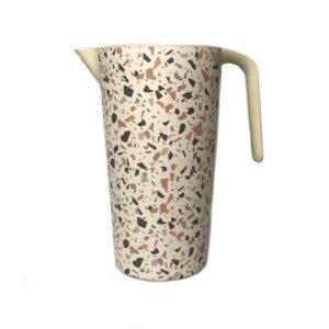 Bamboo Fibre Pitcher - Patterned Pitcher, Eco Friendly, Compostable, Patterned Jug, Bamboo Fibre Jug, Kitchen Equipment, Kitchen Accessory