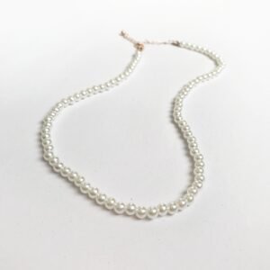 Faux Pearl Necklace - Pearl Jewellery, Accessories, Classic Necklace, Bead Necklace, Classy Necklace, Cute Necklace, Fashion Jewellery