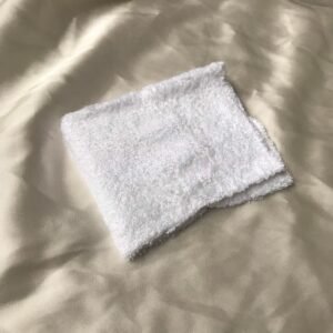 Bamboo Fibre Wash Cloth - Natural, Bath Accessory, Eco Friendly, Face Cleanser, Bamboo Flannel, Compostable, Natural Fibre Flannel