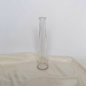 Clear Glass Bud Vase - Tall Vase, Thin Vase, Samll Vase, Decorative Bottle, Art Deco Style, Gift,Glassware,Flower Arranging,Homeware,Flowers