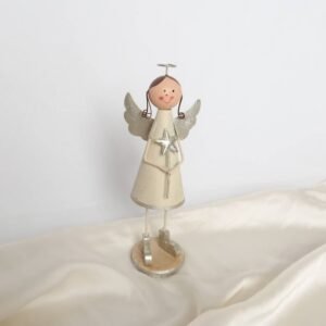 Rustic Metal Angel Decor - Xmas Decoration, Christmas Decorations, Rustic Decor, Angel Decor, Christmas Decor, Rustic Angel, Christmas Star