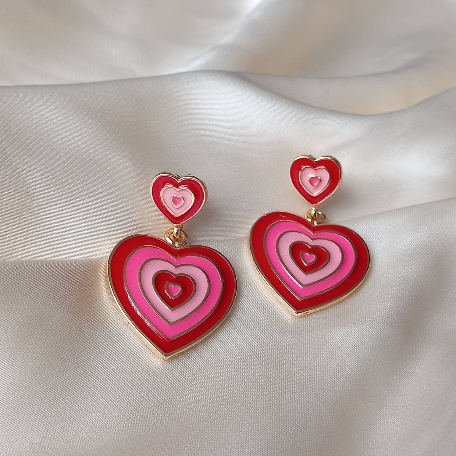 Heart earrings