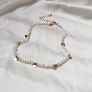 Faux Pearl Necklace - Pearl Jewellery, Accessories, Classic Necklace, Bead Necklace, Classy Necklace, Cute Necklace, Fashion Jewellery