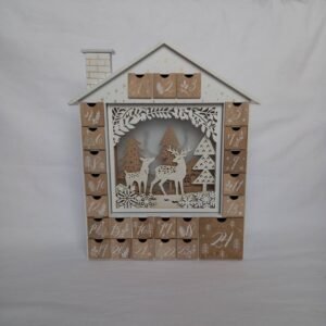 Wooden Christmas Countdown Advent Calender - Personalisable Advent Calendar, Xmas Decor,Xmas Decoration,Christmas Decor,Days Until Christmas