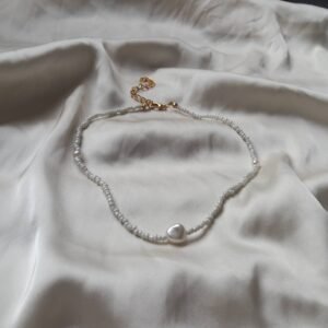Faux Pearl Necklace - Pearl Jewellery, Accessories, Classic Necklace, Bead Necklace, Classy Necklace, Cute Necklace, Fashion Jewellery
