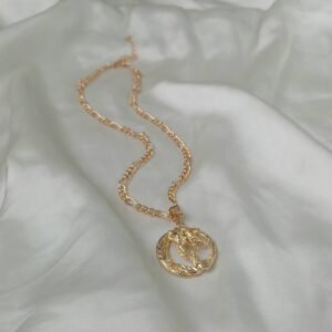 Gold Dragon Necklace - Dragon Jewellery, Chunky Gold Necklace, Everyday Necklaces in the UK, Dragon Jewellery In The UK, Gifts For Her