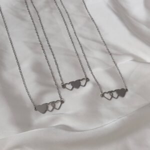 3 Piece Friendship Necklace Set-Bestie Necklace,Matching Necklaces,3 Best Friends Necklace,Novelty Friendship Necklace Set,Gifts For Friends