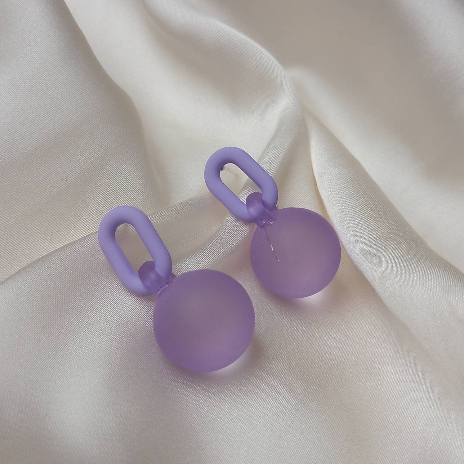 Colourful earrings