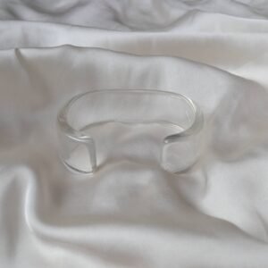Chunky Clear Resin Bracelet - Chunky Bracelet, Resin Bracelet, Clear Bracelet, Chunky jewellery, Clear Resin Jewellery