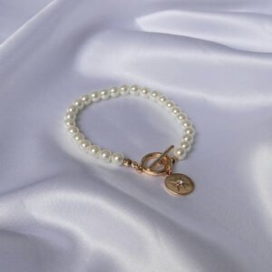 Faux PearlBracelet - Pearl Bracelets,Pearl Jewellery In The UK,Star Bracelet,Bead Bracelet,Classy Bracelet,Cute Bracelet,Star Jewelley