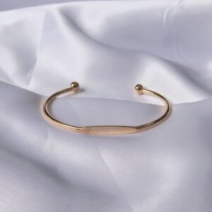 Gold Plated Bangle Bracelet - Gold Jewellery In The UK,Gold Bangles,Bangle Jewellery,Minimal Bangle Bracelet,Gift For Her,Modern Jewellery