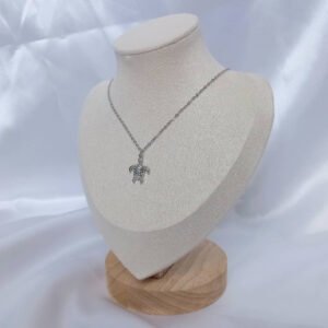 Silver Turtle Charm Necklace