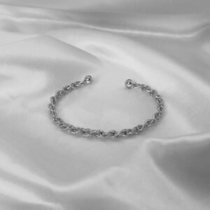 Silver Bangle Bracelet - Chunky Silver Bangle,Silver Jewellery In The UK,Silver Bangles In The UK,Silver Bracelet In The UK,Chunky Jewellery