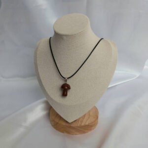 Red Mushroom Charm Necklace - Red Mushroom Necklaces,Red Mushroom Jewellery,Mushrooms,Red Necklaces In The UK,Red Jewellery In The UK