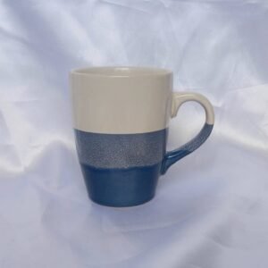 Blue Reactive Glaze Mug - Blue Coffee Cup,Herbal Tea Cup,Blue Mug,Dark Blue Mug,Blue Striped Mug,New Home Gift,Reactive Glaze Ceramics